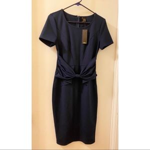 Navy Blue Cocktail Dress